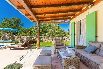 Villa with Heated Pool near Malinska (Sleeps 6)