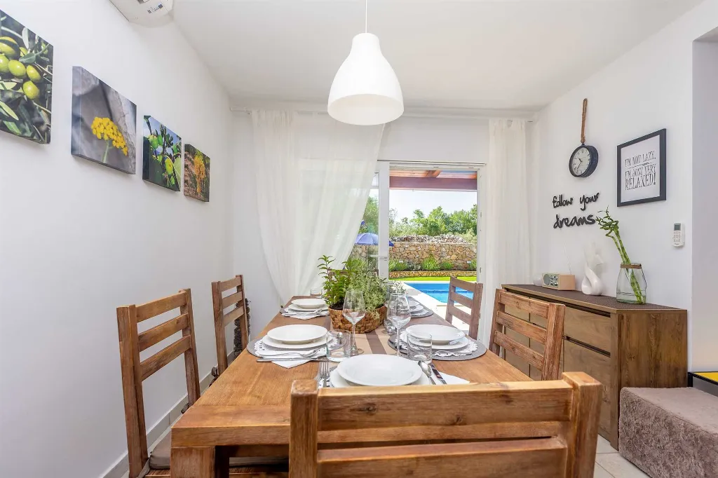 Villa with Heated Pool near Malinska (Sleeps 6)