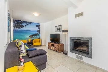 Villa with Heated Pool near Malinska (Sleeps 6)