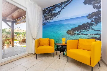 Villa with Heated Pool near Malinska (Sleeps 6)