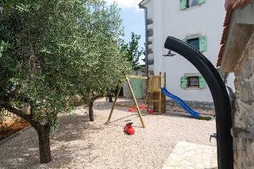 Stone House with Heated Pool in Vrh, Krk for 8–10