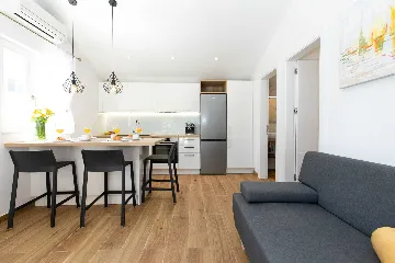 Stone House with Heated Pool in Vrh, Krk for 8–10