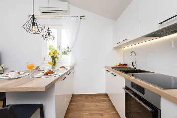 Stone House with Heated Pool in Vrh, Krk for 8–10