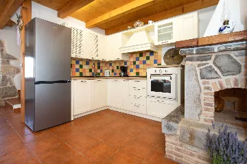 Stone House with Heated Pool in Vrh, Krk for 8–10