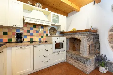 Stone House with Heated Pool in Vrh, Krk for 8–10