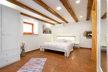 Stone House with Heated Pool in Vrh, Krk for 8–10