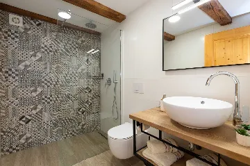 Stone House with Heated Pool in Vrh, Krk for 8–10