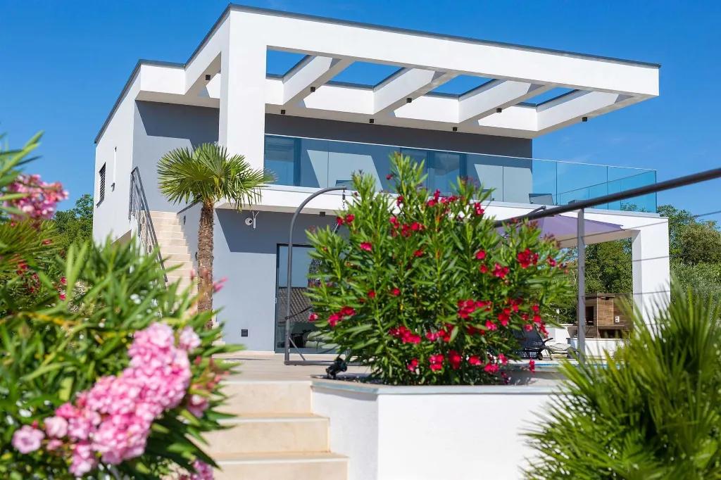 5-Bedroom Villa in Pinezići with Heated Pool