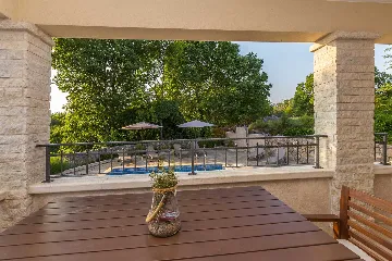 House with Private Pool in Milovčići for 8 Guests