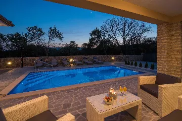 3-Bedroom Villa with Private Pool in Pinezići