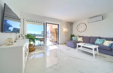 Apartment in Krk with Private Pool and Sea View