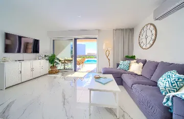 Apartment in Krk with Private Pool and Sea View