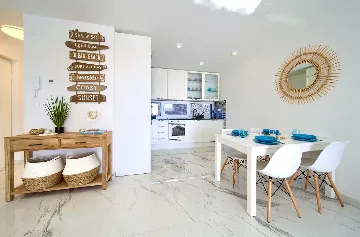 Apartment in Krk with Private Pool and Sea View