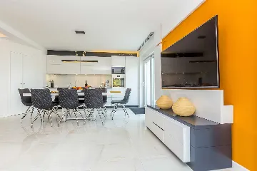 Villa in Malinska for 6 with Heated Pool