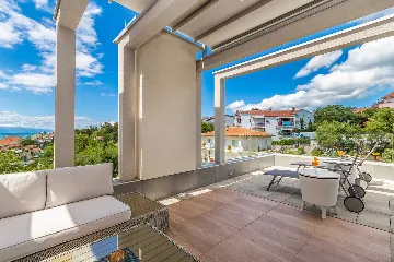 Villa in Malinska for 6 with Heated Pool