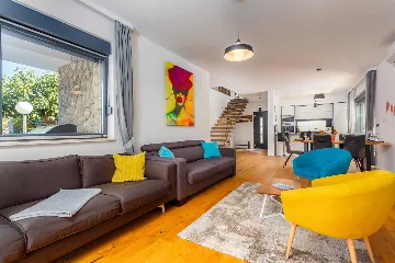 Dobrinj 3-Bedroom Villa with Private Heated Pool