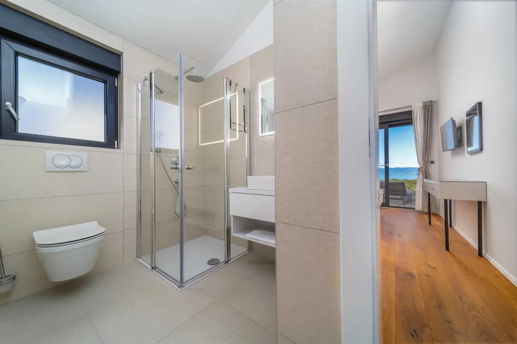 Dobrinj 3-Bedroom Villa with Private Heated Pool