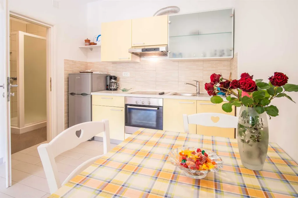 Air-Conditioned Studio for 2 in Krk with Terrace