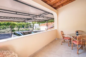 Air-Conditioned Studio for 2 in Krk with Terrace