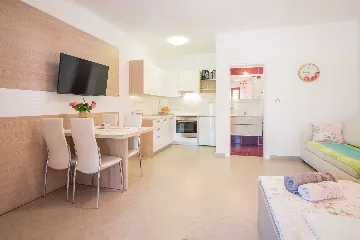 Studio Apartment for 2 Guests in Krk, Croatia