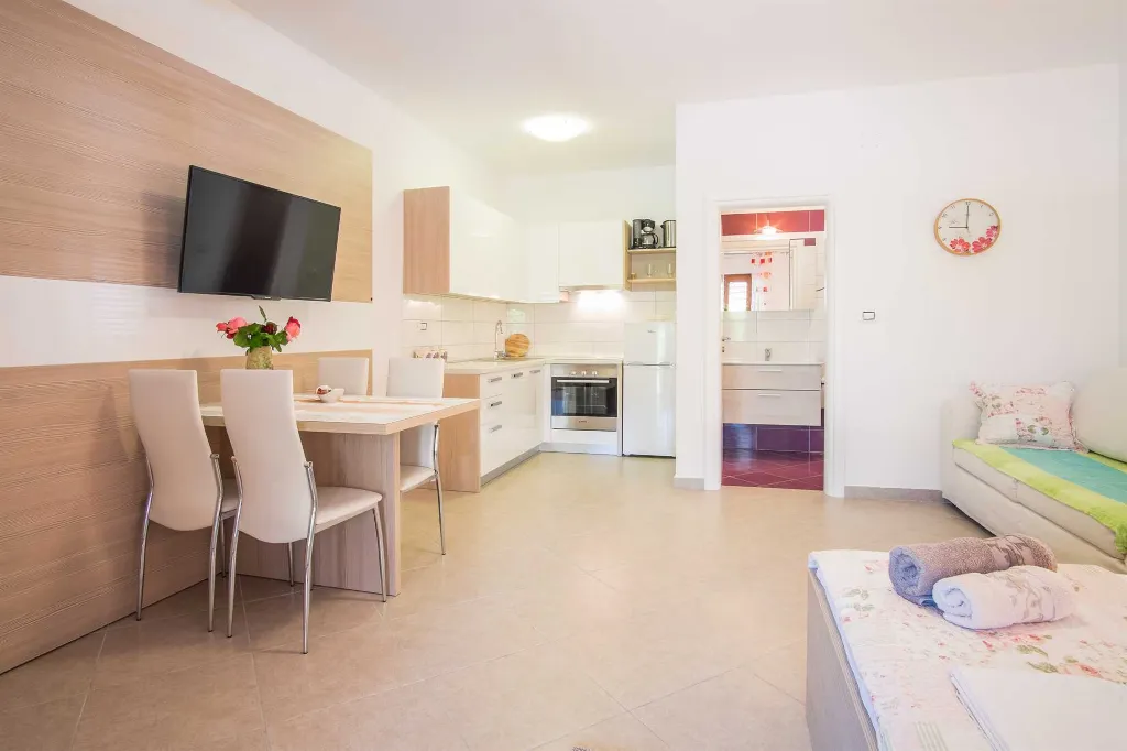 Studio Apartment for 2 Guests in Krk, Croatia