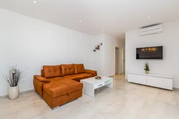 Njivice Apartment with Shared Pool for 5 Guests