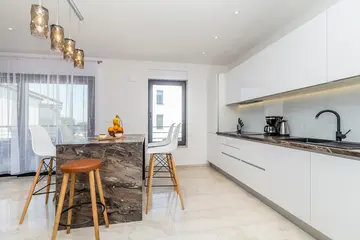 Njivice Apartment with Shared Pool for 5 Guests