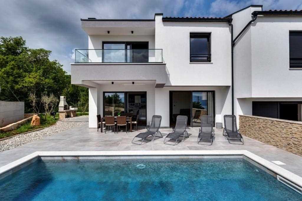 Holiday house LAVANDA with pool and panoramic seaview
