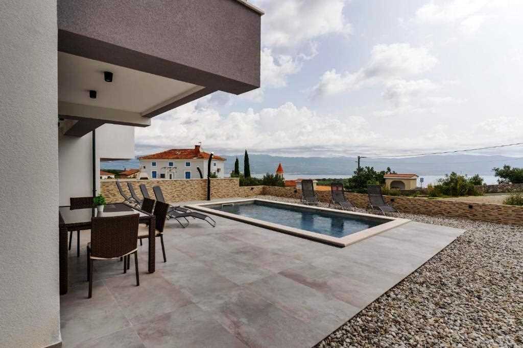 Holiday house LAVANDA with pool and panoramic seaview