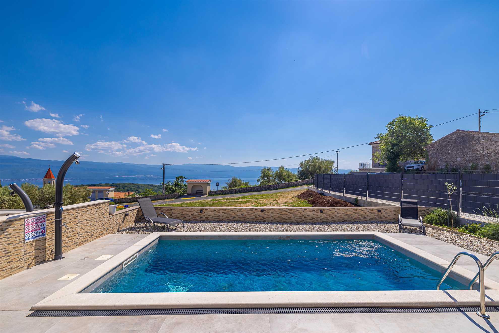 Holiday house LAVANDA with pool and panoramic seaview