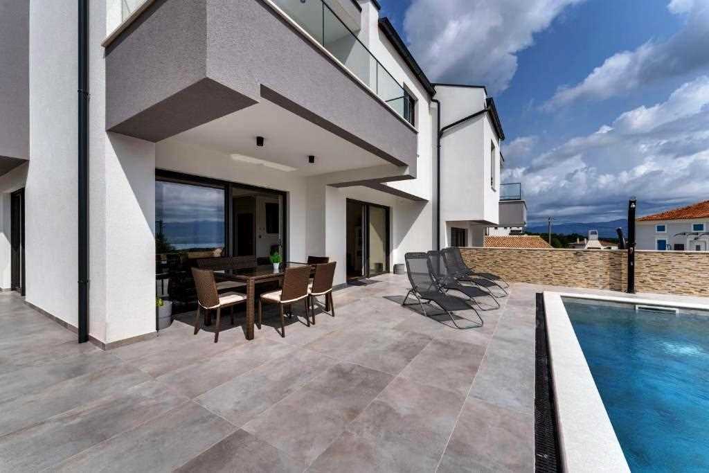 Holiday house LAVANDA with pool and panoramic seaview