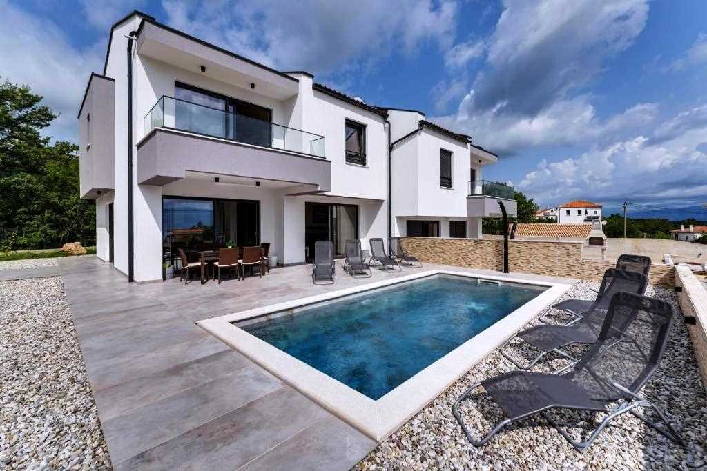 Holiday house LAVANDA with pool and panoramic seaview