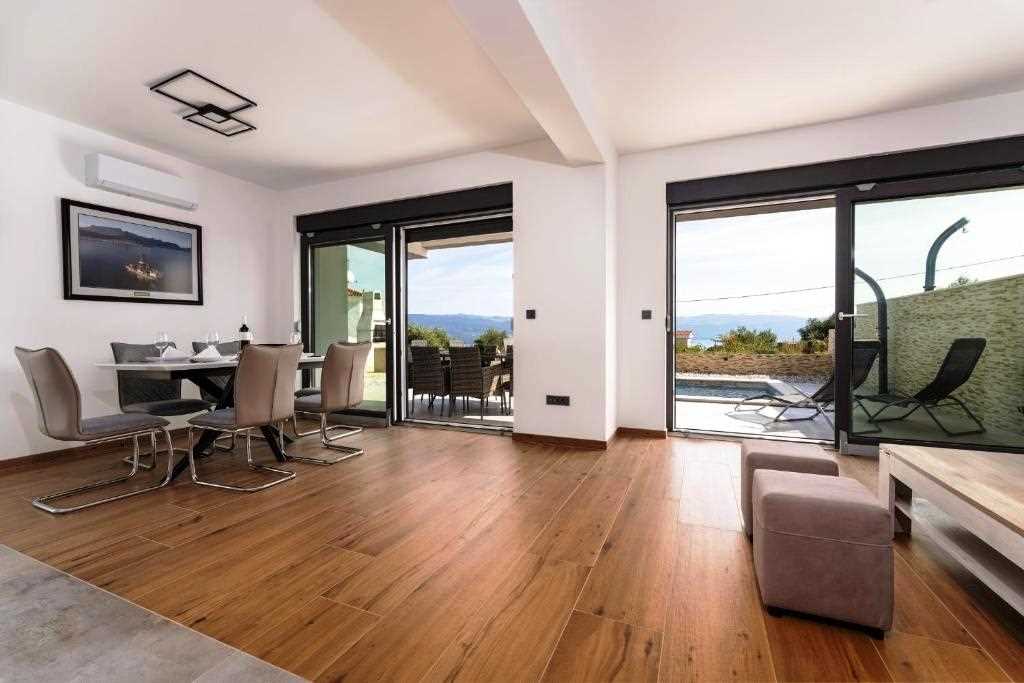 Holiday house ROSEMARY with pool and panoramic seaview