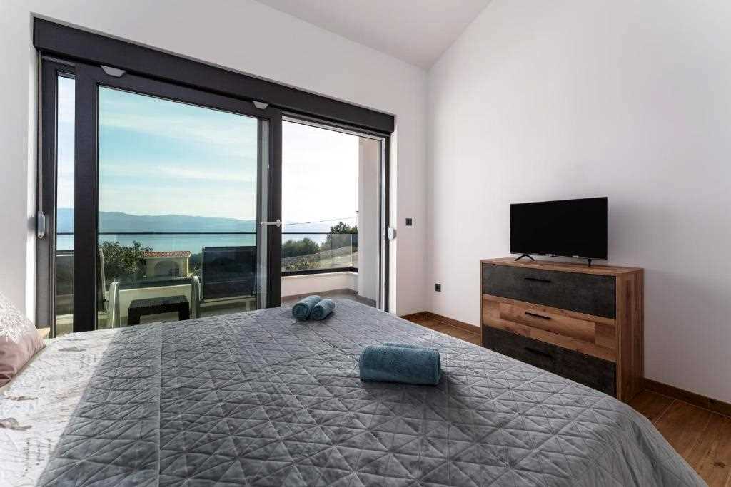 Holiday house ROSEMARY with pool and panoramic seaview