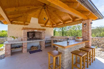 4-Bedroom Villa with Heated Pool in Krk