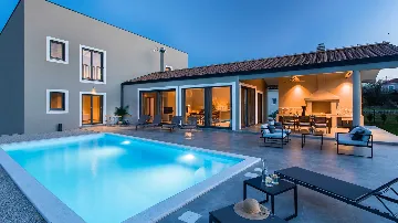 Villa in Vrh, Croatia with Swimming Pool