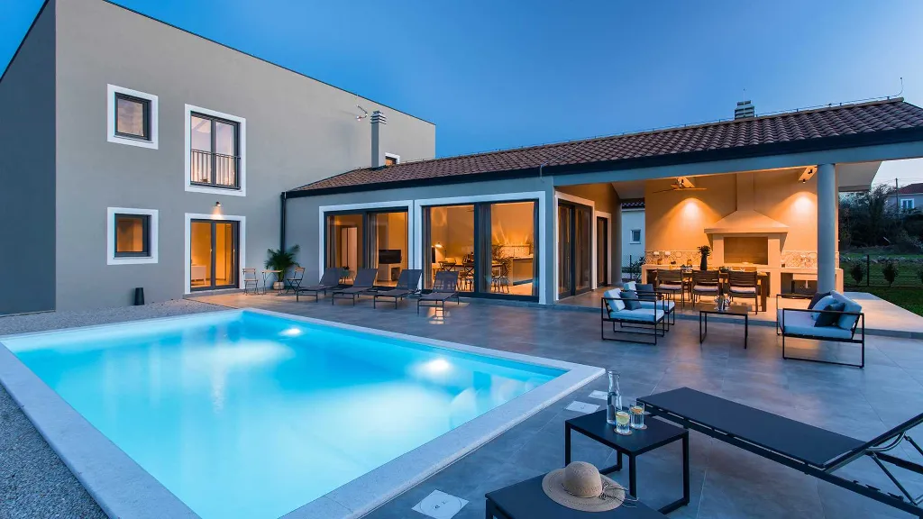 Villa in Vrh, Croatia with Swimming Pool
