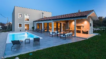 Villa in Vrh, Croatia with Swimming Pool