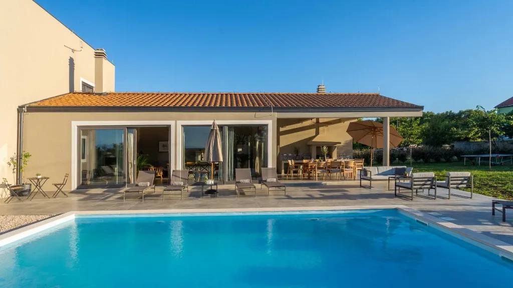 Villa in Vrh, Croatia with Swimming Pool