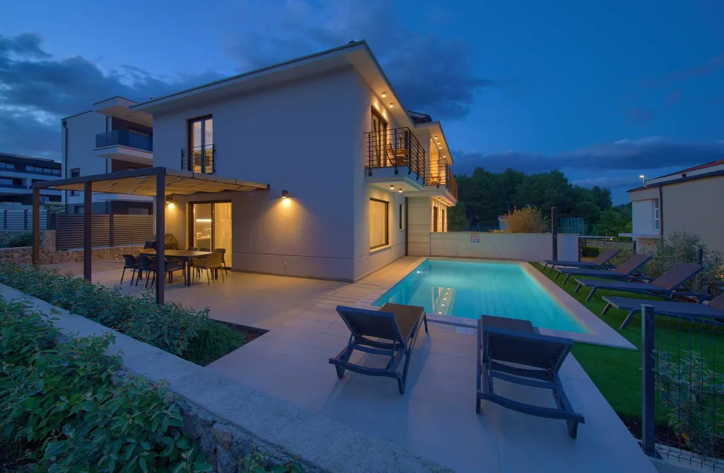 Krk 3-Bedroom House with Private Pool