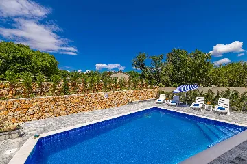 4-Bedroom Villa with Private Pool in Žgaljići
