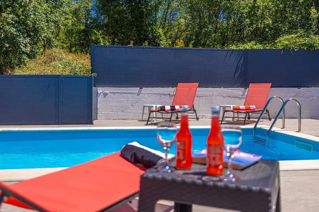 House in Kras for up to 5 with Private Pool