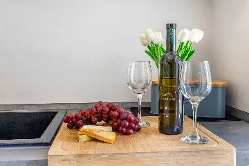 House in Kras for up to 5 with Private Pool