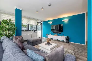 2-Bedroom Apartment with Private Pool in Malinska