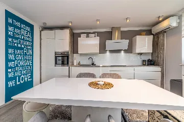 2-Bedroom Apartment with Private Pool in Malinska