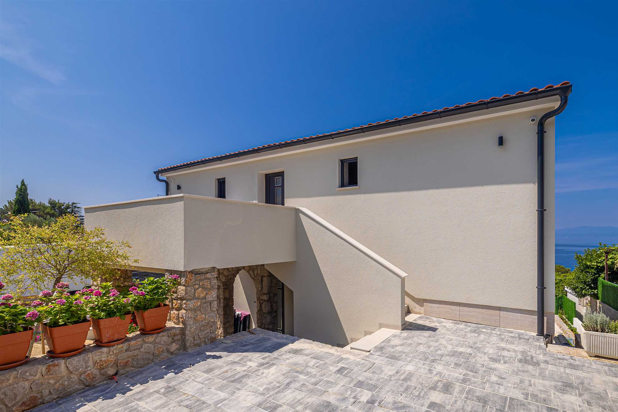 Apartment LAMAR mit privatem Pool und Meerblick