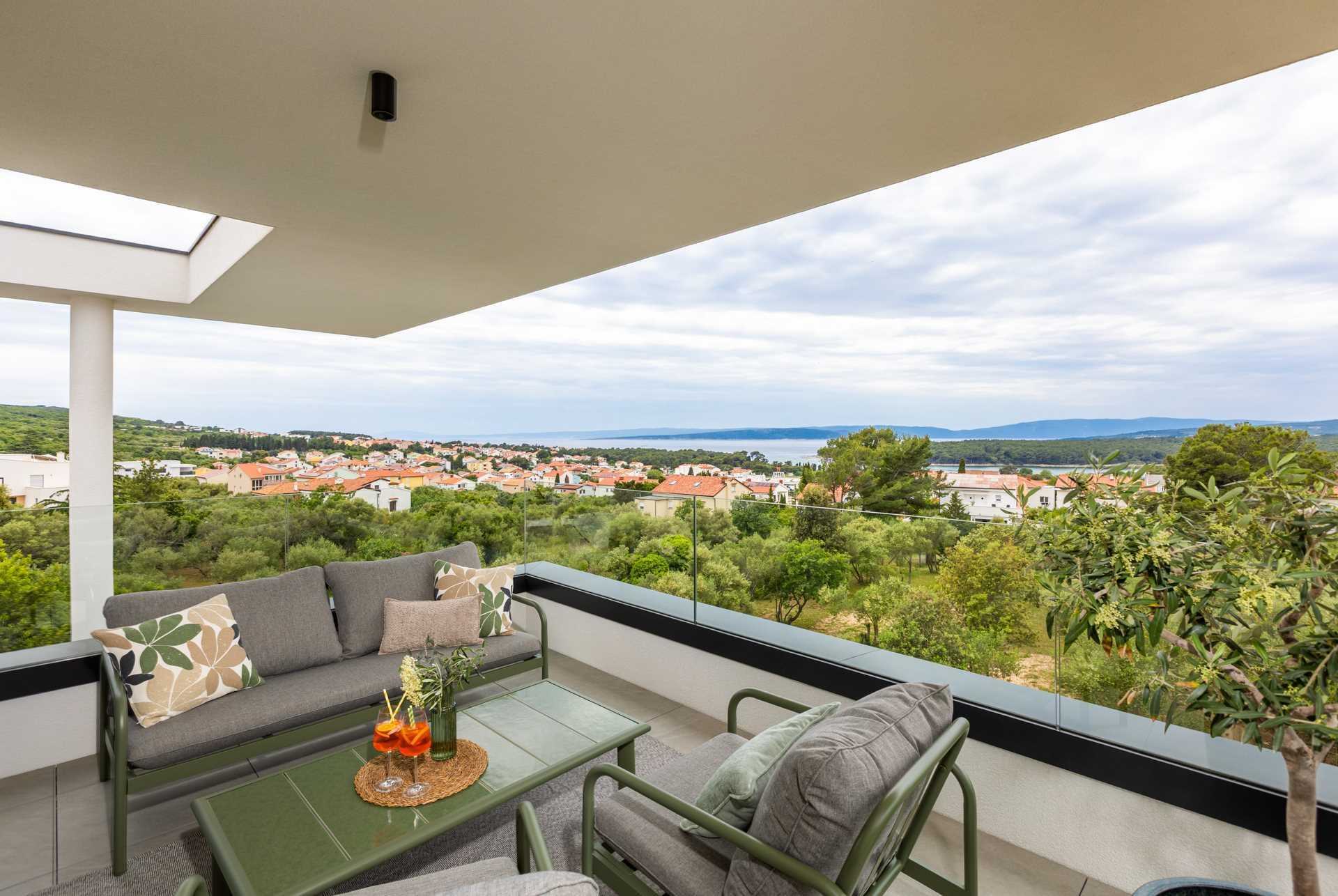 Luxusvilla 45° mit Infinity-Pool