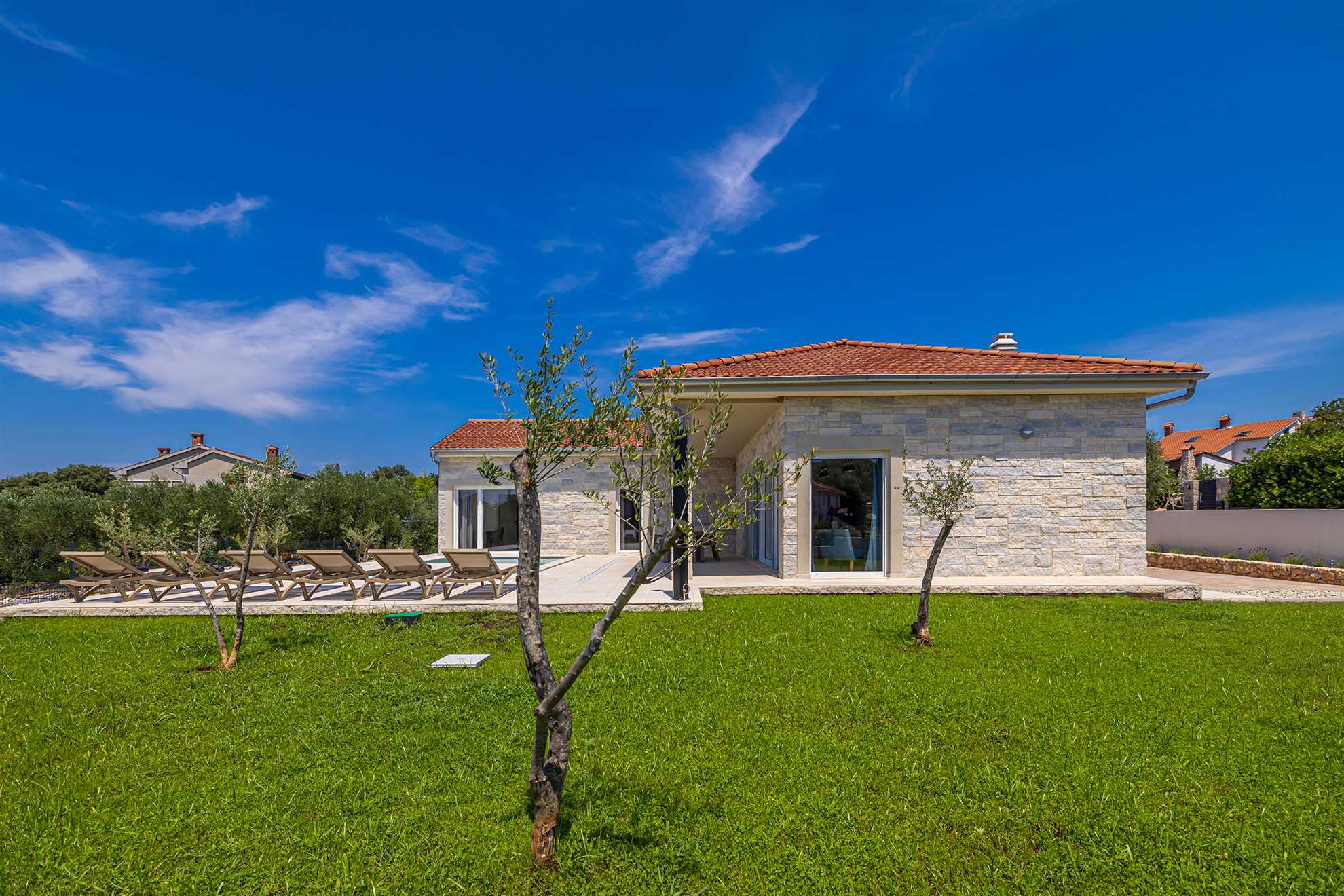 Villa FUSKA mit privatem Pool
