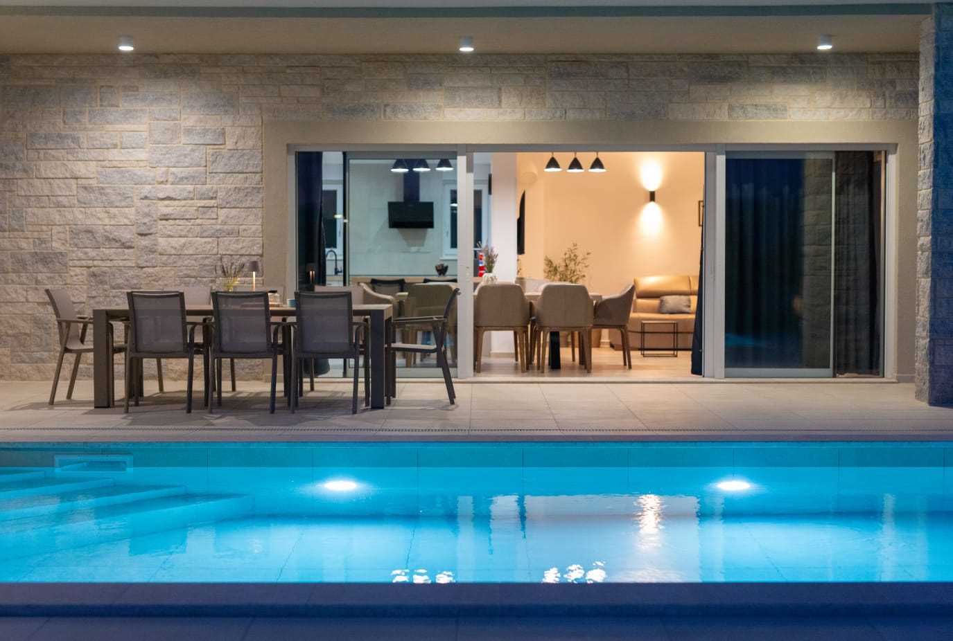 Villa FUSKA mit privatem Pool