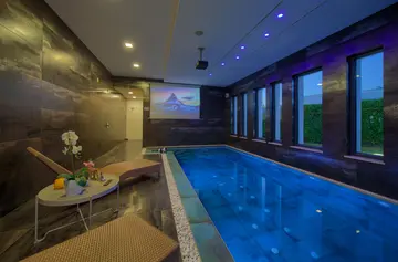 Villa in Vrh with Indoor/Outdoor Pool & Sauna